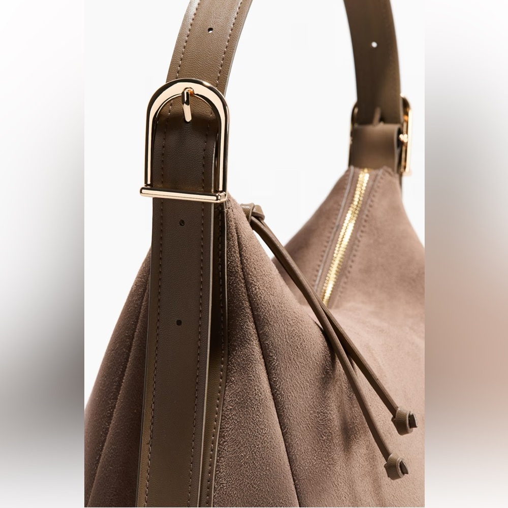 NWT Beige Shoulder Bag - Picture 2 of 4